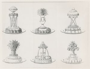 Dessins par Antoine Carême
